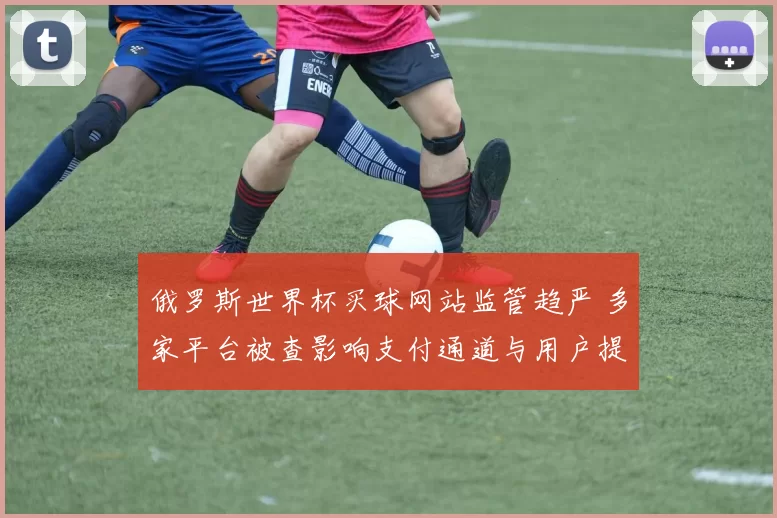 俄罗斯世界杯买球网站监管趋严 多家平台被查影响支付通道与用户提款